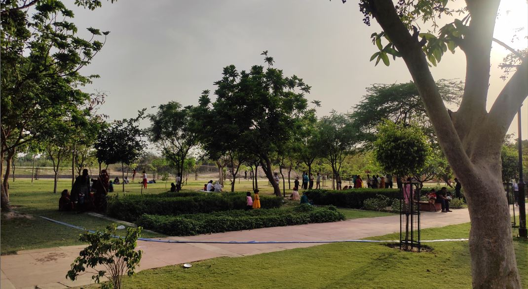 Coronation Park Delhi Burari Sitting Coronation Park Delhi Burari Sitting