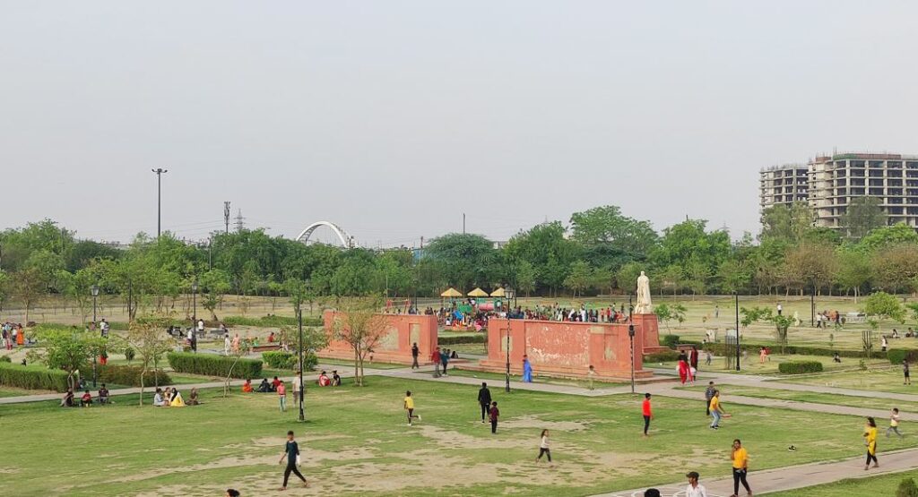 Coronation Park Delhi Burari Swings
